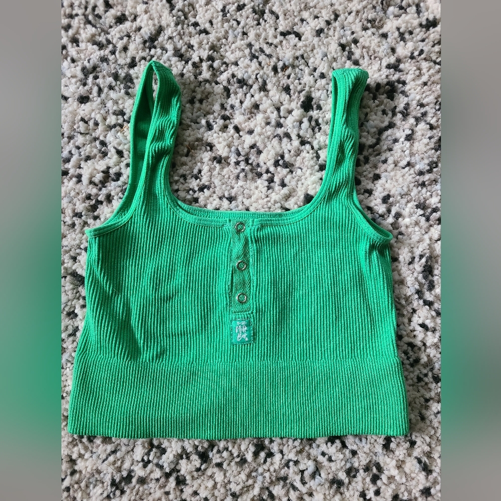 The Little Milk Bar Allie Nursing Bra in Guacamole Green Size S/M